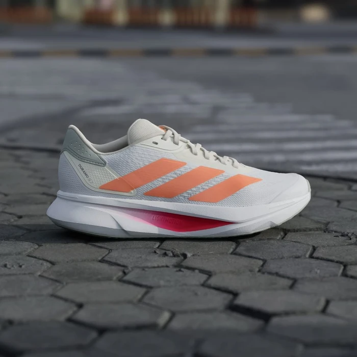 adidas Duramo SL 2.0 off white/lucid orange/wonder silver (Damen)