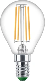 Philips Ultra Efficient LED Filament E14 2.3-40W 827 P45 CL