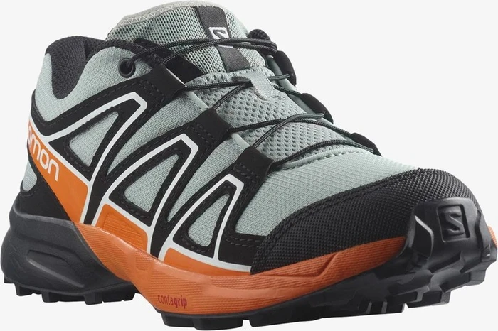 Salomon Speedcross wrought iron/black/vibrant orange (Junior)