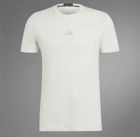 adidas Designed for Training HIIT Workout Heat.RDY Funktionsshirt kurzarm chalk white (Herren)