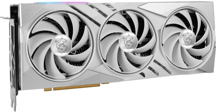 MSI GeForce RTX 4070 Ti SUPER 16G GAMING SLIM White, 16GB GDDR6X, HDMI, 3x DP