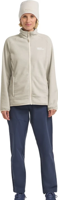 Jack Wolfskin Moonrise Full-Zip Fleece Funktionsjacke pale sand (Damen)