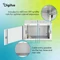 Digitus Dynamic-N Serie 19" Wandgehäuse 7HE, unmontiert, Sicherheitsglastür, IP2X, RAL 7035, 450mm tief Vorschaubild