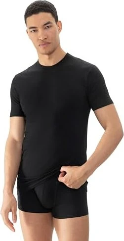 mey Dry Cotton T-Shirt kurzarm schwarz (Herren)