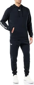 Under Armour Rival Fleece Trainingsanzug schwarz/weiß (Herren)