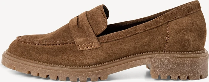 Tamaris Lederslipper braun (Damen)