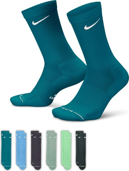 Nike Everyday Elevated Crew Socken multi-color, 6 Paare (HQ8021-911)