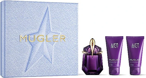 Thierry Mugler Alien EdP 30ml + Body Lotion 50ml + Duschgel 50ml Duftset