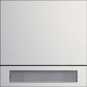 Gira System 106 Ruftastenmodul 1 Teilnehmer, aluminium
