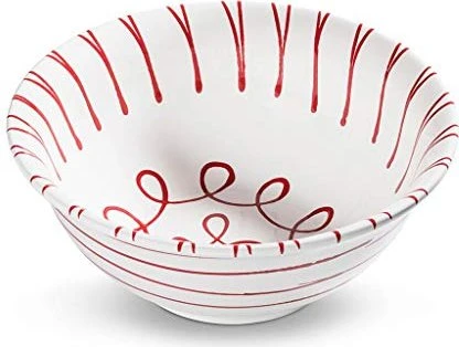 Gmundner Keramik Rotgeflammt Salatschüssel 26cm