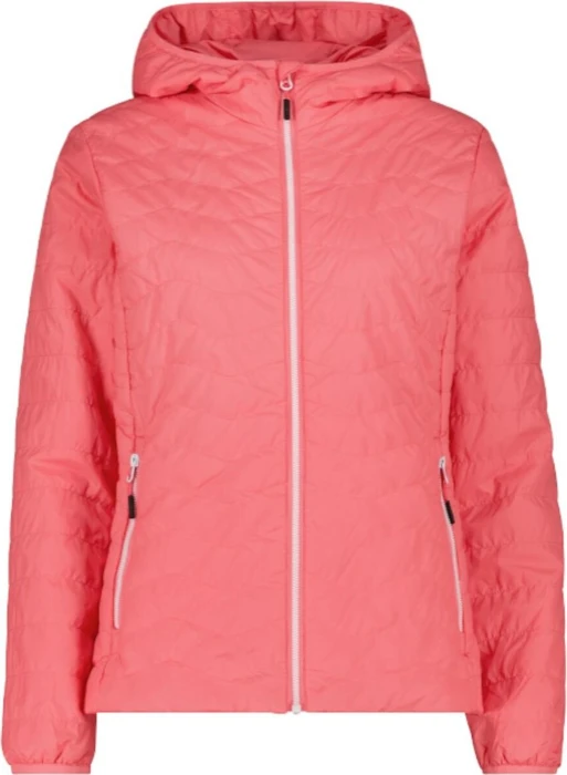 CMP Wattierte Stepp Kapuze Jacke coral (Damen)