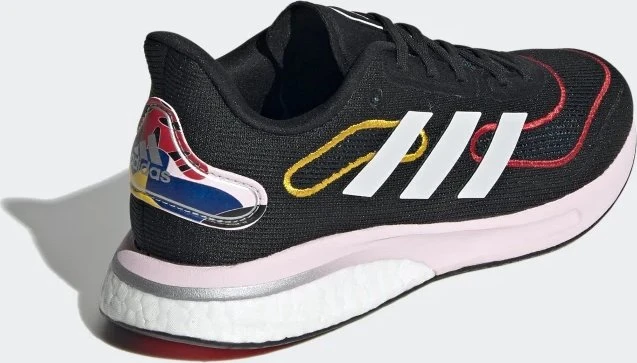 adidas Supernova core black/cloud white/vivid red (Damen)