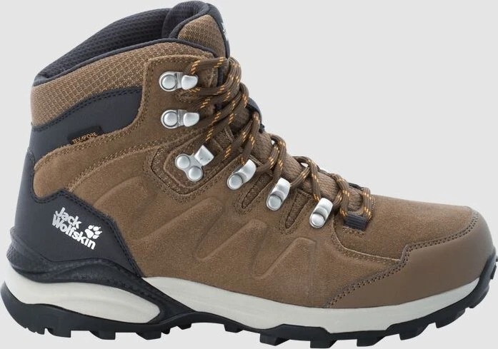 Jack Wolfskin Refugio Texapore Mid brown/apricot (Damen)