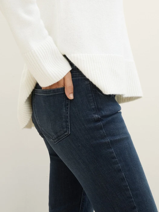 Tom Tailor Alexa Slim Jeans Jeans dark stone wash denim (Damen)