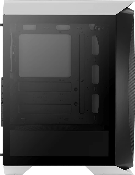 AeroCool Aero One, weiß, Glasfenster