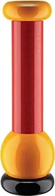 Alessi Salz-/Pfeffermühle rot/gelb/schwarz