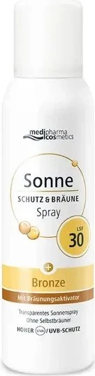 Dr. Theiss medipharma cosmetics Sonne Schutz & Bräune Aerosol-Spray LSF30, 150ml