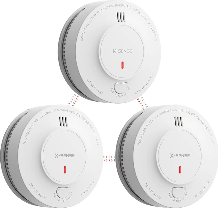 X-Sense SD19-W, Funk-Rauchmelder, 3er-Pack