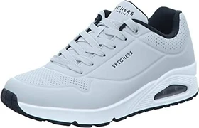 Skechers Uno Stand on Air light grey/black (Herren)