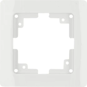 uniTEC MONACO Serie 202 Abdeckrahmen 1-fach, ultraweiß