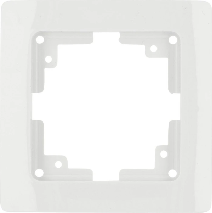 uniTEC MONACO Serie 202 Abdeckrahmen 1-fach, ultraweiß