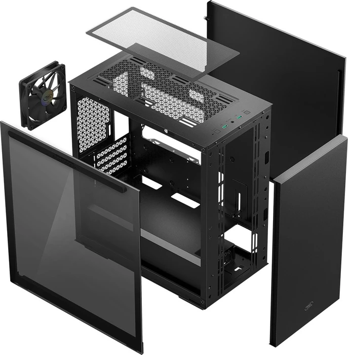 DeepCool Gamer Storm Macube 110, schwarz, Glasfenster