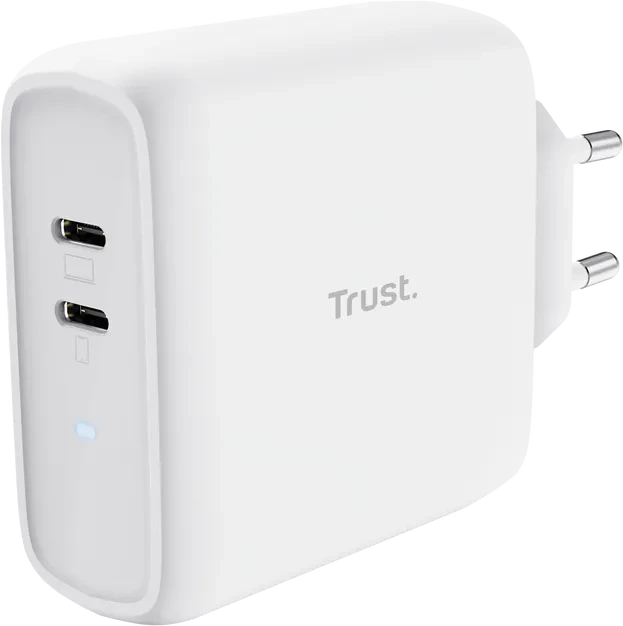 Trust Maxo Duales USB-C-Ladegerät 65W weiß