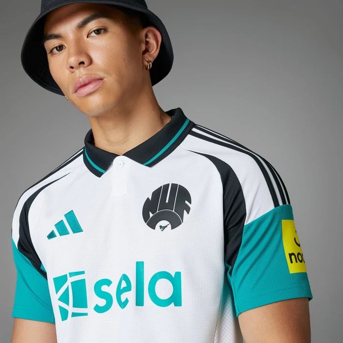 adidas Newcastle United FC 2024/2025 Ausweichtrikot white/eqt green/black (Herren)