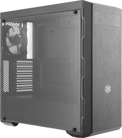 Cooler Master MasterBox MB600L schwarz/grau, Acrylfenster, mit 5.25" Schacht