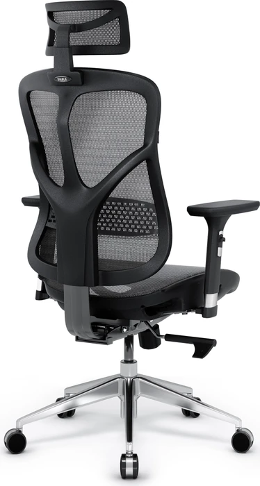 Diablo Chairs V-Basic Ergonomischer Bürostuhl, schwarz/grau