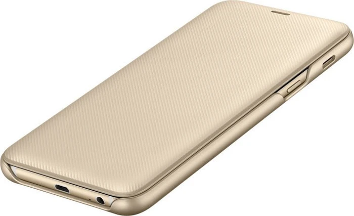 Samsung Flip Wallet für Galaxy A6+ (2018) gold