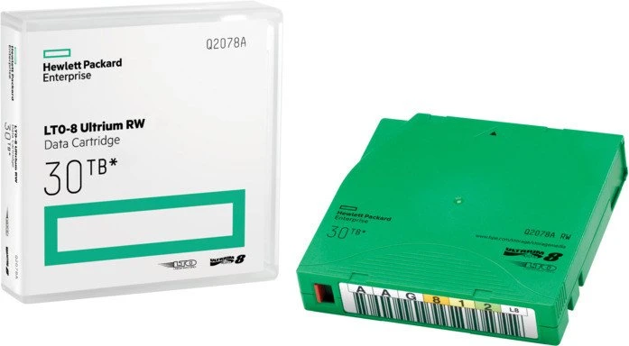 HPE LTO-Ultrium 8 Kassette RW, 12TB/30TB