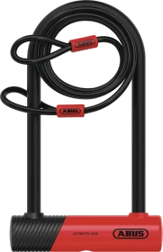 ABUS Ultimate 420K/170HB230 + Halter USH + Cobra 10/120 Bügelschloss, Schlüssel
