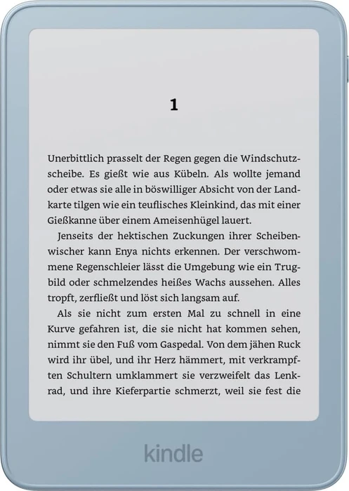 Amazon Kindle 13. Gen, Alpenblau, 32GB Flash, ohne Werbung [2026]