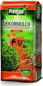 Plantop Rindenmulch Dekor 10-40mm orange, 50l