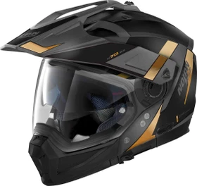 Nolan N70-2 X Skyfall matt schwarz/grau/gold