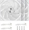 TRYX Rota SL 120 ARGB White, weiß, 120mm, 3er-Pack Vorschaubild
