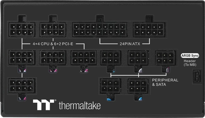 Thermaltake ToughPower PF1 ARGB Platinum 1200W, ATX 2.4