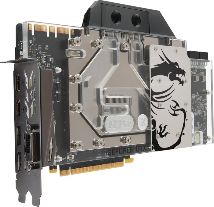 MSI GeForce GTX 1080 Ti Sea Hawk EK X, 11GB GDDR5X, DVI, 2x HDMI, 2x DP