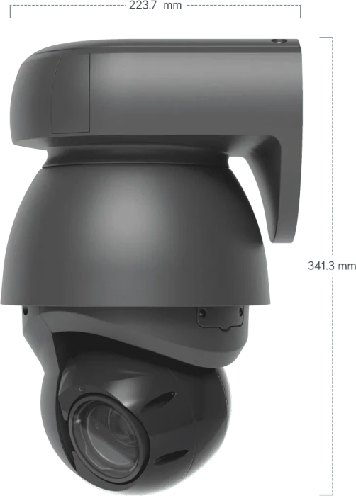 Ubiquiti AI PTZ Industrial, schwarz