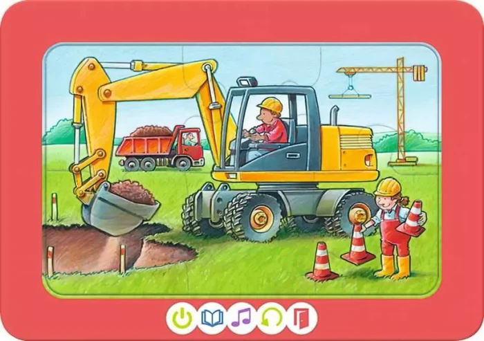 Ravensburger tiptoi Puzzle: 3 erste Puzzles: Fahrzeuge