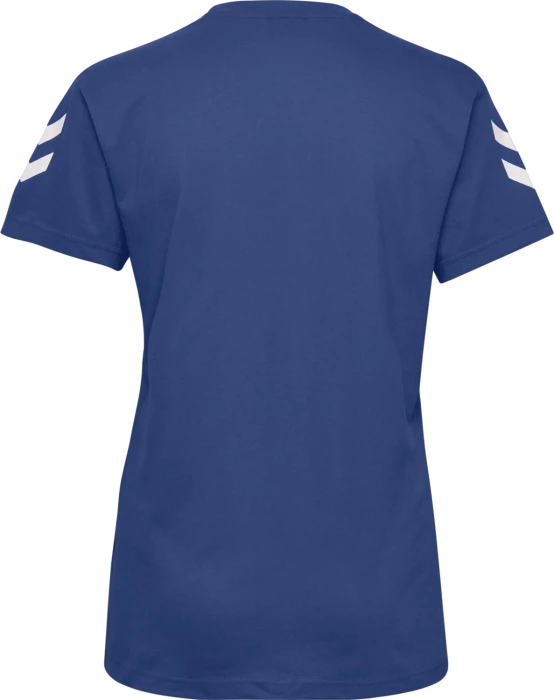hummel GO Cotton T-Shirt kurzarm true blue