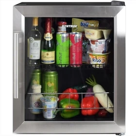 Syntrox MBC-46-C Glas Tisch-Kühlschrank