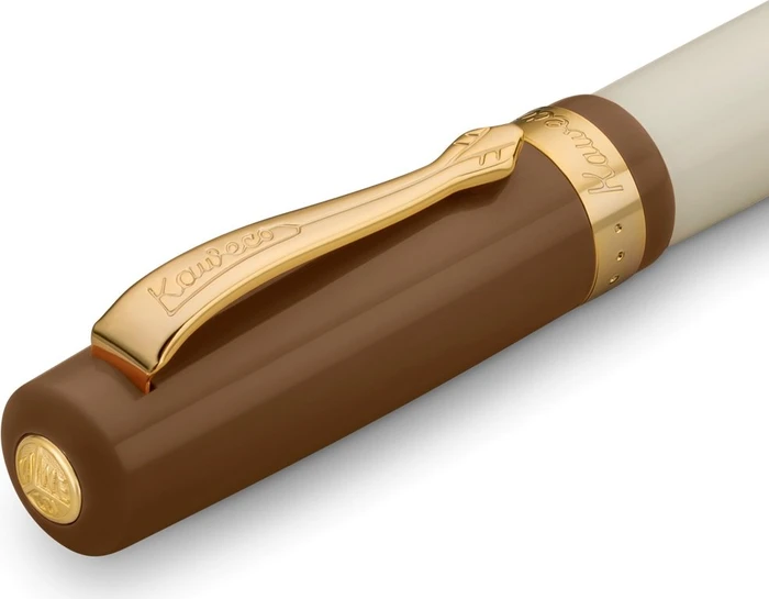 Kaweco Student 20's Jazz Kugelschreiber weiß/braun