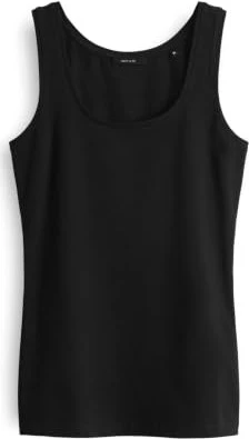 Opus Imilia Slim Shirt ärmellos schwarz (Damen)