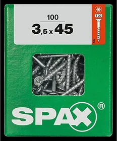 Spax WIROX A9J 4CUT T-STAR plus T20 Universalschraube, 3.5x45mm, 100 Stück