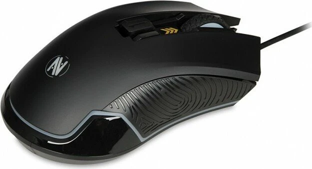 iBox Aurora A-3 Gaming Mouse schwarz, USB