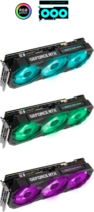 KFA2 GeForce RTX 3070 Ti EXG (1-Click OC), 8GB GDDR6X, HDMI, 3x DP