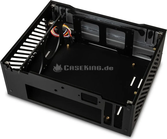 Lazer3D HT5 Stealth, schwarz, Acrylfenster, Mini-ITX