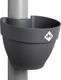 Elho Vibia Campana Fallrohrpflanzgefäss 19cm anthrazit